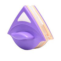 LYGID Magnetic Window Cleaner Double Side Glass Cleaning Brush Glass Wiper Squeegee Cleaning Tool with Anti Falling Rope for High-Rise Double Glazed Windows with Thickness 20-30 mm,doublelayerhollow