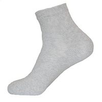 Sole Pleasers Women's Diabetic Quarter Socks - 3 pairs (Grey)