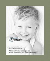 15x19 Palm / Basil Custom Mat for Picture Frame with 11x15 opening size (Mat Only, Frame NOT Included)