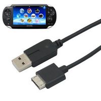 BW USB Charging Transfer Data Cable for Sony Playstation PS Vita -Black