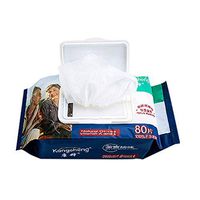 Funic Disposable Alcohol Cotton Disinfection Cleaning Pads Glasses Wipes Phone Cleaner Eyeglass Cleaner Wipe Pad Scratch Resistant Wet Wipe On Screen Protector for Household Daily Cleaning