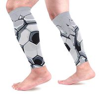 LEVEIS Ball Texture Calf Compression Sleeves,Leg Performance Support for Shin Splint Calf Pain Relief Men & Women Guards Sleeves for Running Cycling 1 Pair