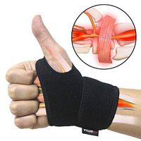 Wrist Brace for Carpal Tunnel, Comfortable and Adjustable Wrist Support Brace for Arthritis and Tendinitis, Wrist Compression Wrap with Pain Relief, Fit for Both Left Hand and Right Hand – Single