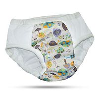Adult Reusable Cloth Diaper with Heavy Absorbency (X-Large, Snail)