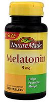 Nature Made Melatonin Tablets, Value Size, 3 Mg (960 Tablets)