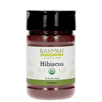 Banyan Botanicals Hibiscus Flower Powder Spice Jar - USDA Organic - Hibiscus sabdariffa - for Hair, Skin, Women's Health*