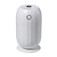 Fine 7 Colors Light USB Humidifier Mini Car Mute Spray Humidifier Air Purification for Office Home Bedrooms Yoga Car Travel Baby Kids Rooms (White)