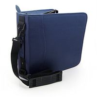 64-Bottle Essential Oils Presentation Case and Portfolio 5-15ml - Navy Blue