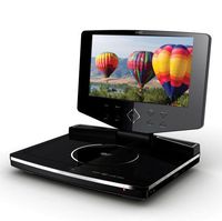 Coby TF-DVD8503 8.5-Inch Widescreen TFT Portable DVD/CD/MP3 Player with Swivel Screen, Black