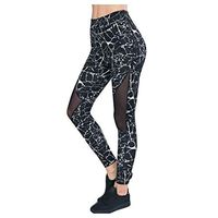 Haxikocty Fashion Women's Strethcy Fitness Leggings Tight Sports Trousers Casual Yoga Pants Black
