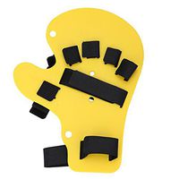 Finger Orthotics Fingerboard Hand Training Board Medical Training Device for Stroke Hemiplegia Finger Wrist Brace Training Rehabilitation Equipment(Yellow)