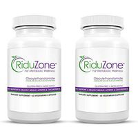 RiduZone Supplement for Healthy Weight - 60 Capsules/Bottle. Set of 2 Bottles