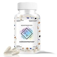 VIA Premium Nootropics for Increased Mental Capacity, Memory and Focus, Non-GMO, Vegetarian, Mind Enhancement, Energy, Gluten Free (30 Capsules) 