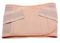 Wowlife Breathable Elastic Abdominal Binder Waist Trimmer Postpartum Recovery Belly Abdomen Waist Slimming Shaper Wrap Belt Band (L)