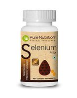 Pure Nutrition Selenium Max 330 mcg - (L-selenomethionine) Selenium Supplement with Vitamin E (Prevents Cellular Damage) - 30 Capsules