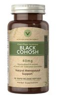 Vitamin World Black Cohosh Standardized Extract 40 mg. 90 Rapid Release softgels