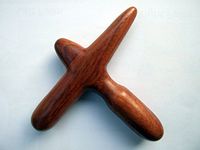 Wooden Health Reflexology Thai Foot Hand Massage Spa Wood Stick Relax Tools Traditional