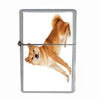 Dog shiba inu 02 Dual Torch Lighter