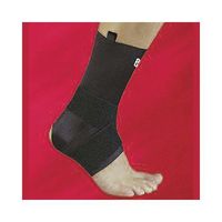 epX Ankle Support with Strap, Compression Ankle Brace with Stabilizing Figure 8 Straps for Sprains, Ligament Instability, & Swelling from Arthritis, Protects Ankle Joint, Breathable Material, Large