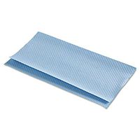 Boardwalk 6190 Singlefold Paper Towels, Windshield, 9 x 9 1/2, Blue Kraft, 300/Pack (8 Packs of 300)