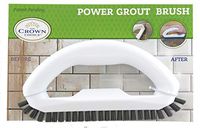 Grout Cleaner Brush with Stiff Angled Bristles. Best Scrub Brushes for Shower Cleaning, Scrubbing Floor Lines and Tile Joints | Bathroom, Showers, Tiles, Seams
