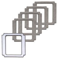 Gdlhsp Washable Microfiber Replacement Window Cleaning Cloths Pads 5PCS for Ecovacs Winbot W830