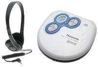 Panasonic SL-SX280W Portable CD Player (White and Blue)