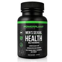 Powerplant Supplements Nitric Oxide Booster - Men's Health Supplement, Endurance, and Testosterone Booster- Blood Flow, Circulation - Horny Goat Weed, Maca Root, L-Arginine, L-Citrulline, Zinc Tablets