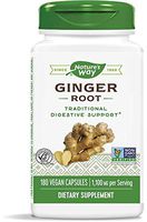 Nature's Way Premium Formal Ginger Root 550 mg, 180 Vcaps, Pack of 2