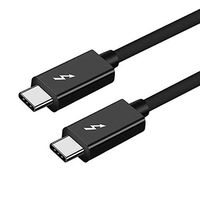 Peskaul Thunderbolt 3 Cable,USB C to USB C 20Gbps 100W 20V 5A Charging, 6.6FT(2M) Compatible with MacBook Pro 2018/2017,Huawei MateBook X PRO,Dell Alienware 17,HP,Thinkpad,Chromebook and More