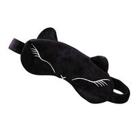 BUYITNOW Soft Fox Sleeping Mask Cute Animal Blindfold Eye Cover for Home and Travel