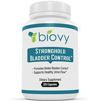 Stronghold Bladder Control by Biovy - Extra Serving Size (120 Capsules) and Potency To Support Natural Bladder Control by Biovy - Bladder Control Supplements To Support Healthy Urinary Flow
