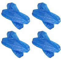 SUPVOX 200pcs Disposable Oversleeves Arm Sleeves Covers with Elastic End for Arm Protection