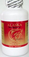 1 Alaska Deep Sea Fish Oil Omega-3 EPA DHA 300 Softgels Good Quality Product !!