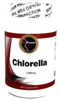 Chlorella 1300mg # BioPower , 180 Capsules - Single-celled Algae , No Preservatives, No Fillers (2 Bottles)