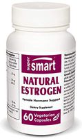 Supersmart - Natural Estrogen Formula - Help with Menopause Symptoms and Hormone Balance - Endocrine System | Non-GMO - 60 Vegetarian Capsules.