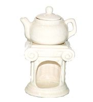 Ceramic Oil Burner, 10 x 10 x 16 cm, Case of 12