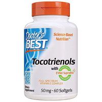 Doctor's Best Tocotrienols Featuring Tocomin Suprabio 50 mg, 60 Count