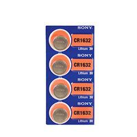 4 PACK SONY CR1632 ECR1632 3 Volt Lithium Watch Coin Cell Battery (4 Batteries)