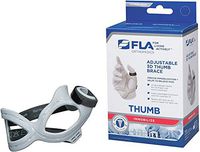 FLA 3D Adjustable Right Thumb Brace, Small - Grey