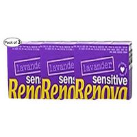 Renova Sensitive Pocket Tissues- Lavender (6 Pack) (Pack of 3)