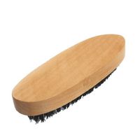 Water & Wood Beige Wood Base Scrubbing Brush Cleaning Tool for Clothes Shoes