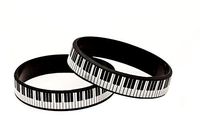 Keyboard Silcone Bracelets - Pack of 4