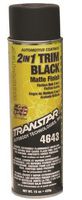 Transtar 4643 Matte Black 2-in-1 Trim Coating - 15 oz.