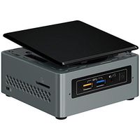 Intel NUC NUC6CAYH Mini PC/HTPC, Intel Quad-Core J3455 Upto 2.3GHz, 4GB DDR3, 1TB HDD, WiFi, Bluetooth, 4k Support, Dual Monitor Capable, Windows 10 Professional 64Bit (4GB + 1TB HDD)