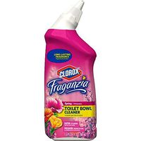 A Product of Clorox Fraganzia Toilet Bowl Cleaner Gel without Bleach, Spring - 24 Ounce - Pack of 3