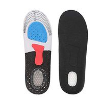 Shoe Insoles for Women Men, Plantar Fasciitis Feet Insoles, Orthotics Inserts, Sport Ultra Comfortable High Arch Insoles Relieve Flat Feet, Breathable Sweat Relieving Foot Pain, Size (7.5-12) Cutable