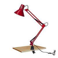 Naiflowers Rocker Armrest Clip Table Lamp Light Bedside Eyecare Reading Lamp Flexible Folding Desk Lamp Study Lamp for Bedroom, Living Room, Kids Room, Coffee Table
