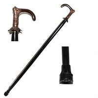 Nautical World Antique Solid Brass Handle Vintage Wood Decorative Walking Stick Cane for Men, Affordable Gift Decorative Walking Cane Fashion Statement for Men/Women/Seniors/Grandparents! Item New Ye