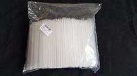 250 Pcs Transparent/Clear Drinking Straws Party Cocktail Milkshakes Tea. Length 6 Inches. NEW